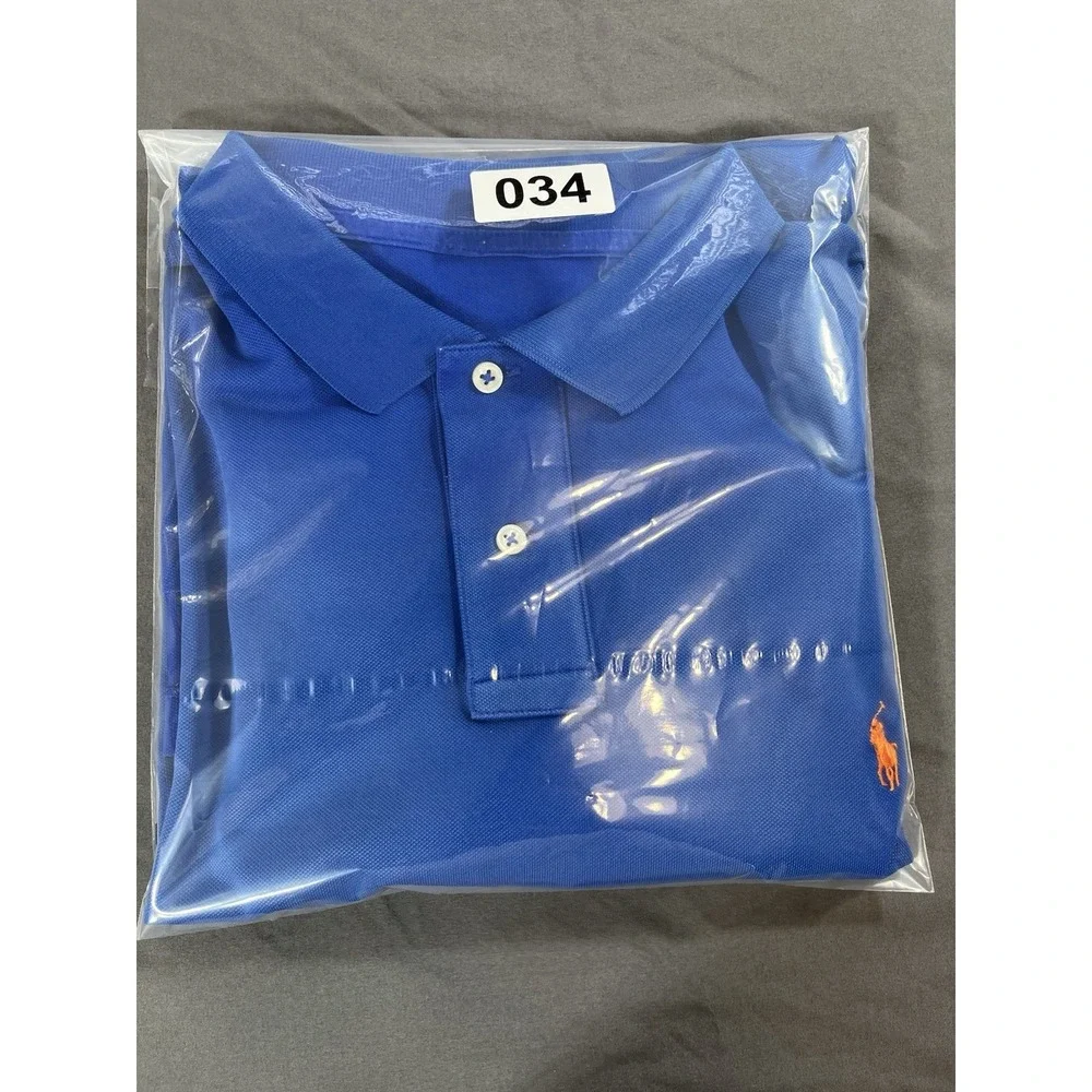 Polo Ralph Lauren Men's Blue Polo Shirt Short Sleeve XL? Embroidered Pony